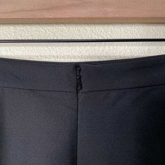 Vintage St John Black Wool Blend Skirt Heritage Elevated Basics Classic Career 6 - Picture 4 of 7
